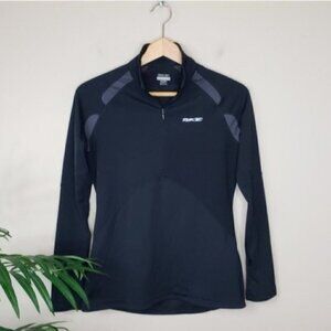 Reebok RBK | Black Quarter Zip Pullover